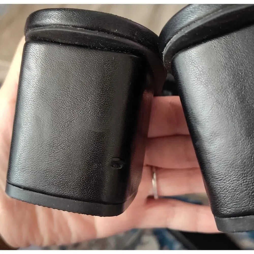 A New Day Diana Block Heel Size 8.5 Target Buckle New Pump - Picture 3 of 10